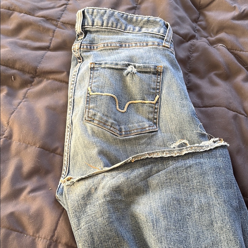 Kimes Ranch Blue Wide Leg Jeans